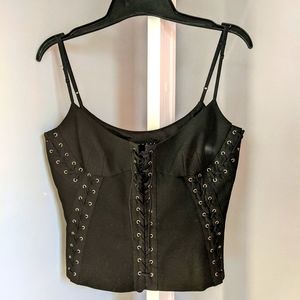 Sexy laced bustier